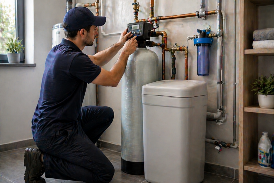 <center>Installation d'Adoucisseur</center>