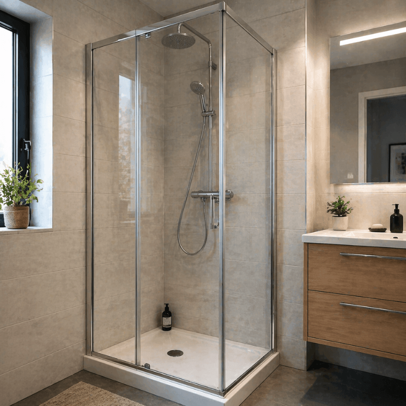 <center>Pose de douche classique </center>